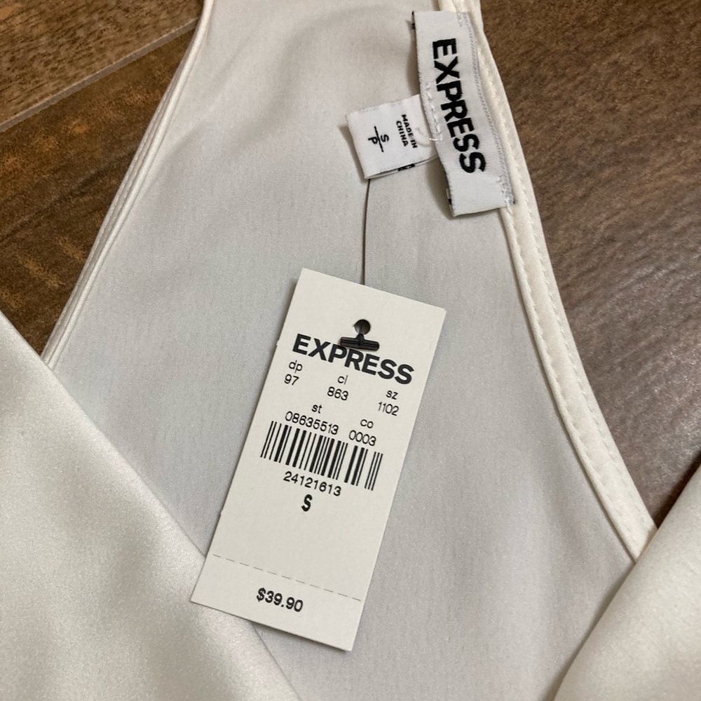 New express White blouse